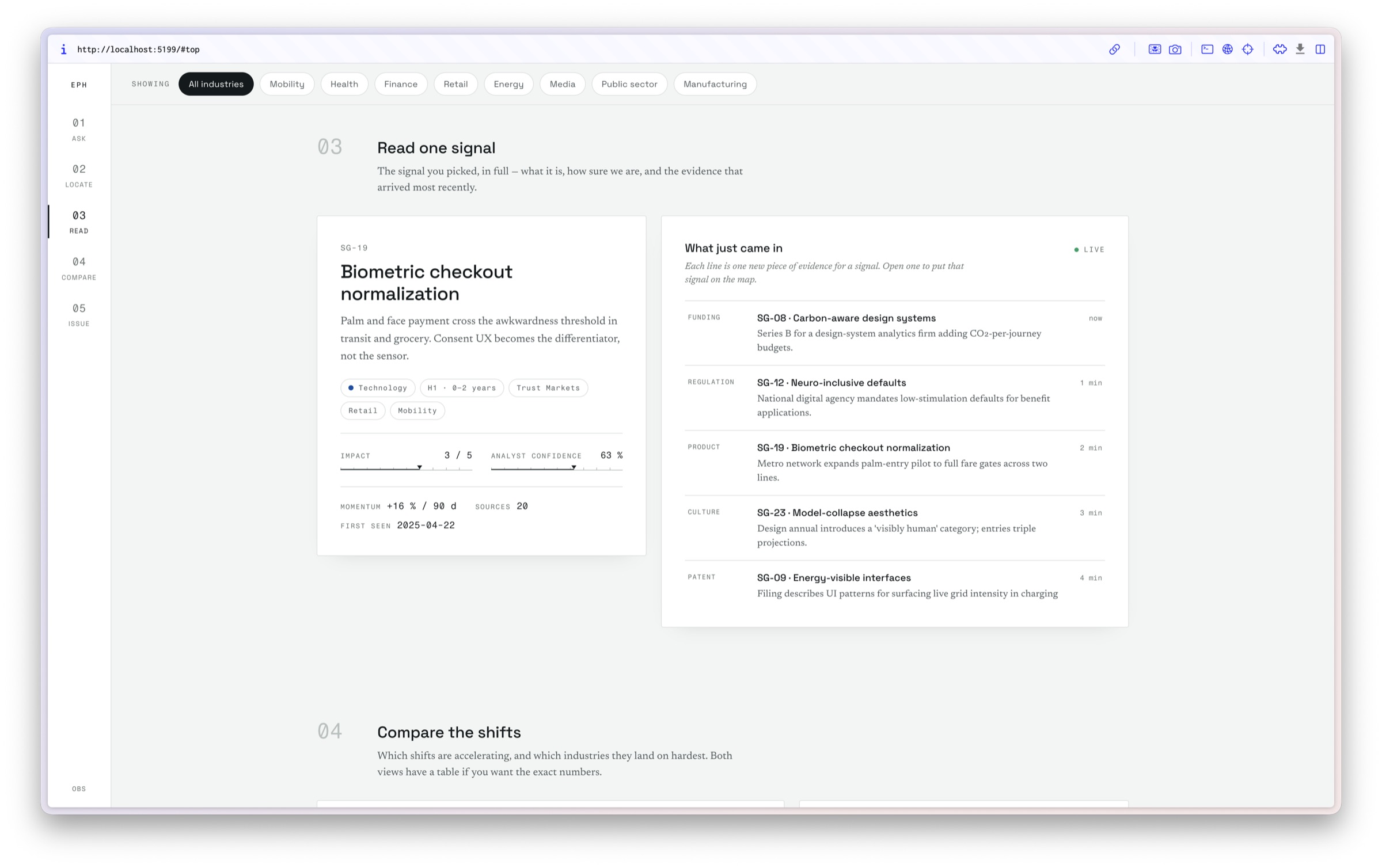 Forseight & Strategie Tool, Bild 3